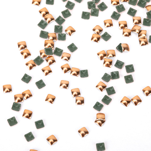 ShinePins gładkie ćwieki błyskotki ozdoby do paznokci kwadratowe mini NTN Premium Nr 7 5g