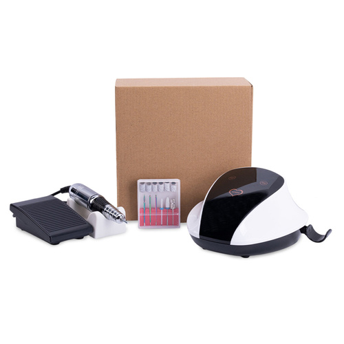 Frezarka do paznokci 68W No Name do manicure pedicure biała M18 45 000 obrotów