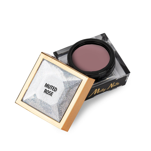 10+1gratis Creative Flow Color Gel  - kreatywny NailArt żel do efektu topniejących, miękkich wzorów Molly Nails Muted Rose HEMA/Di-HEMA free 5 g