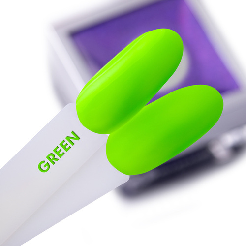 Żel do zdobień Artistic Gel paint gel ombre ornamenty Allepaznokcie Art Green Zielony HEMA /Di-HEMA free 5g Nr 18