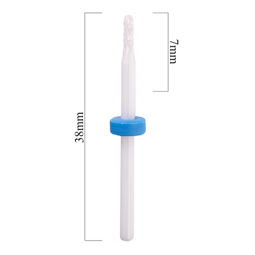 Frez ceramiczny do skórek XS Barrel Ball M 3/32" średni