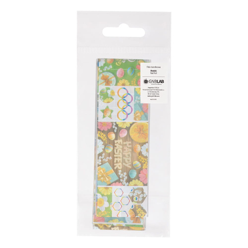 Folie transferowe wielkanocne 10 szt po 100 cm XKZ 33-29