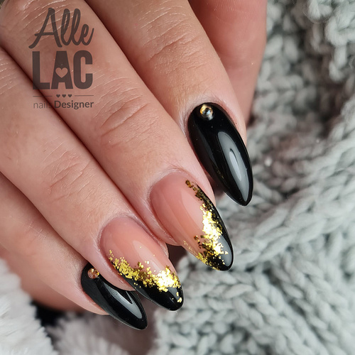 Pyłek do paznokci metaliczne Płatki Alu Allepaznokcie 0,2 g Nr 7