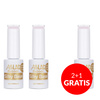 2+1gratis Rubber Silky Base AlleLac Ballerine Nr 1 baza twarda kauczukowa HEMA/Di-HEMA Free 5g