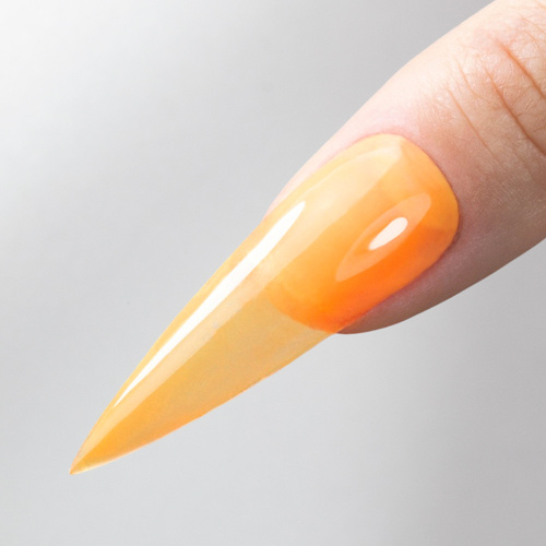 5+1gratis Kolorowy top bez przemywania top no wipe Crystal Glass Molly Nails Orange HEMA/Di-HEMA Free 10g