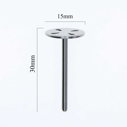 Dysk tarcza do pedicure Pododisk zestaw trzpień dysk + nakładki tarcze wymienne 50 szt. S 15 mm