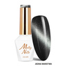Lakier hybrydowy LED/UV Gel Polish Cat Eye Seduction Nr 240 Black Obsession Molly Nails HEMA/Di-HEMA Free 8g