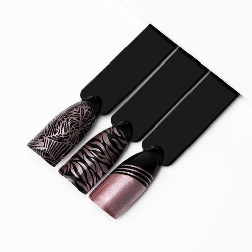 Lakier do stempli i stampingu Molly Nails PRO Stamping Chrome light pink 10ml