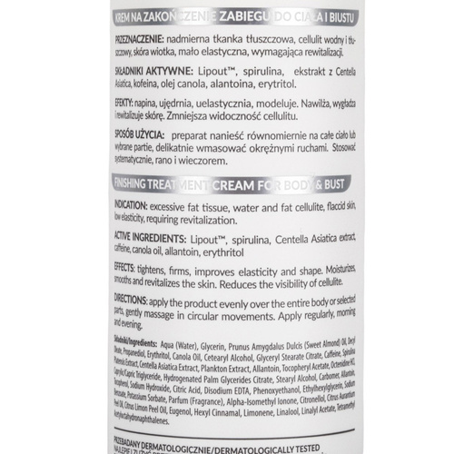 Krem na zakończenie zabiegu do ciała i biustu Farmona Body Slim 280ml