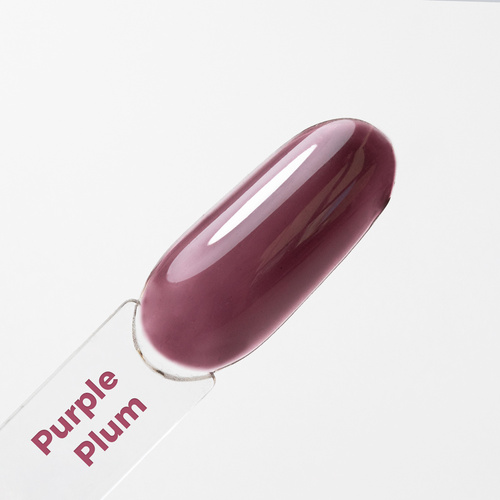 Kolorowy top bez przemywania top no wipe Crystal Glass Molly Nails Purple Plum HEMA/Di-HEMA Free 10g