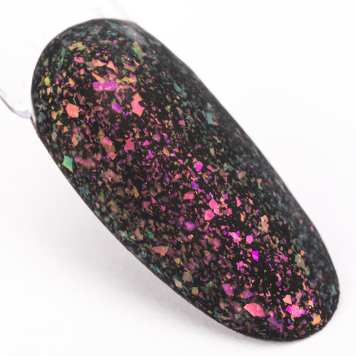 Top matowy no wipe z drobinkami Molly Nails Princess Satin Top Fire Nr 7 10g