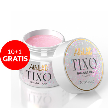 10+1gratis Żel budujący z tiksotropią AlleLac Tixo Builder Gel PinkSecco 45g