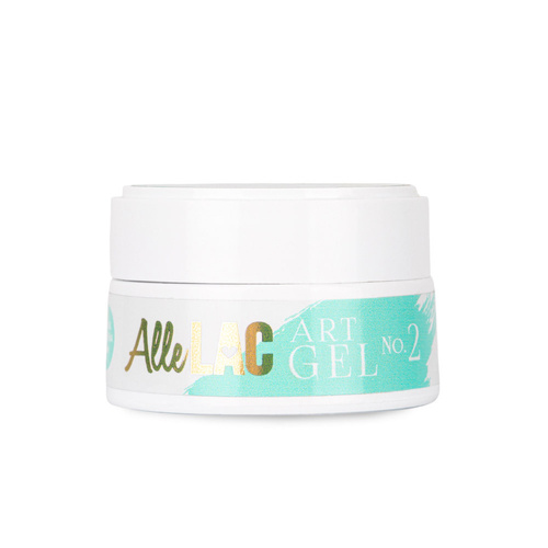 10+1gratis Pasta do zdobień Art Gel AlleLac HEMA/Di-HEMA Free 5g Nr 2