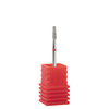 Frez diamentowy stożek ścięty czerwony delikatny