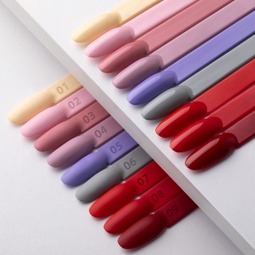 Lakier hybrydowy Molly Nails Glamour Women Violet Room HEMA/Di-HEMA Free 8g Nr 5