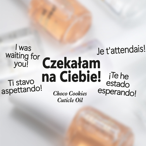 Oliwka okazjonalna do skórek i paznokci o zapachu Choco Cookies 5 ml