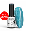 10+2gratis Lakier hybrydowy LED/UV Gel Polish Blues Nr 502 Limited Edition NTN Premium HEMA/Di-HEMA Free 5g