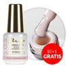 10+1gratis Baza kauczukowa elastyczne paznokcie do ozdób S.O.S. Antidotum Pro Salon Molly Nails Fluffy Marshmallow 15g