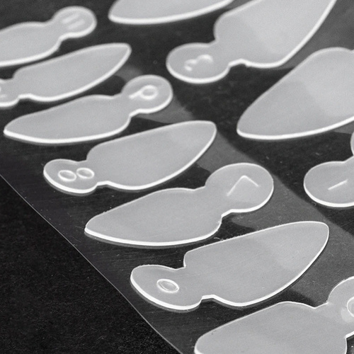 Combo system dual form silikonowe formy do frencha MollyLac migdał 12 sztuk