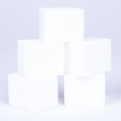 Mała luksusowa kostka polerska czterostronna 240/240 biała