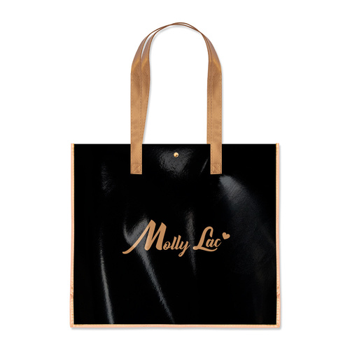 Torba lunchowa czarno-złota XL MollyLac