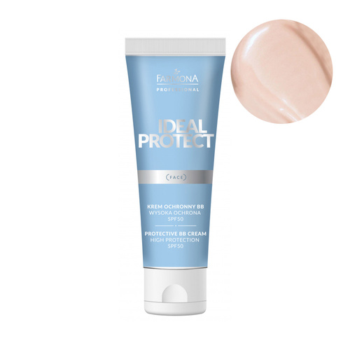 Krem ochronny do twarzy BB SPF50 Farmona Ideal Protect 50ml