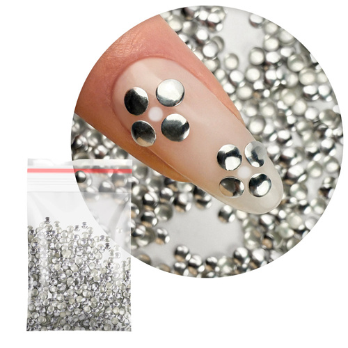 ShinePins gładkie ćwieki błyskotki ozdoby do paznokci large NTN Premium Nr 2 5g