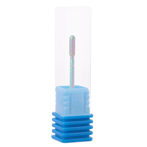 Frez diamentowy Unicorn tęczowy walec zaokrąglony Nr 21