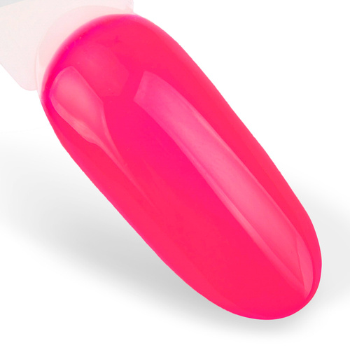 5+1gratis Lakier hybrydowy MollyLac Power Flower Pink gerbera HEMA/Di-HEMA Free Neon 10g Nr 722