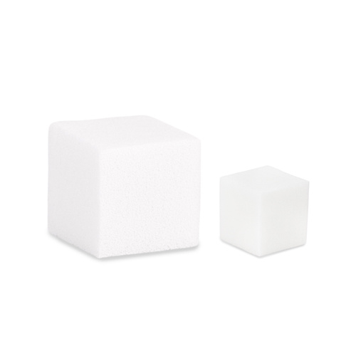 Zestaw mini gąbek do zdobień ombre babyboomer Molly Nails mix rozmiarów 50 sztuk