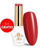 5+1gratis Lakier hybrydowy Molly Nails Elite Women Brick Red HEMA/Di-HEMA Free 8g Nr 43