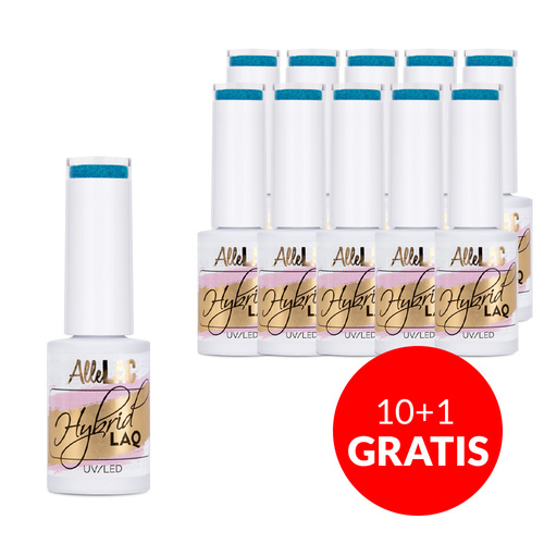 10+1gratis Lakier hybrydowy LED/UV Gel Polish Nr 251 Limited Edition AlleLac 5g