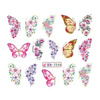 Naklejki wodne do paznokci motyle BN-2566