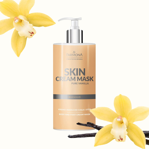 Kremo-maska do ciała i stóp Farmona Skin Cream Mask Pure Vanilla 500 ml