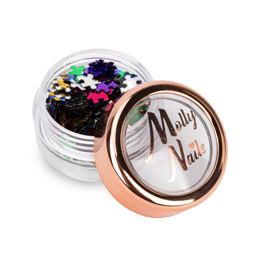 Ozdoba do paznokci puzzle Molly Nails 2g