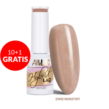 10+1gratis Lakier hybrydowy LED/UV Gel Polish Nr 250 Limited Edition AlleLac 5g
