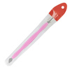 Łopatka nożyk kopytko dłutko dwustronne do odchylania skórek i usuwania naskórka różowe