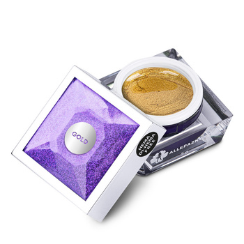 Żel do zdobień Artistic Gel paint gel ombre ornamenty Allepaznokcie Art Gold Złoty HEMA /Di-HEMA free 5g Nr 3