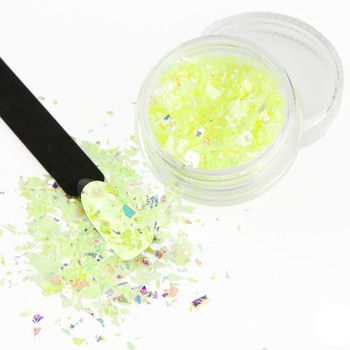 Ozdoba do paznokci Broken Mirror Effect efekt stłuczonego zwierciadła słoiczek Nr 08