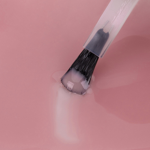 Baza kauczukowa LED/UV z włóknami Molly Nails Rubber Fiber Base Smoky Pink 10g