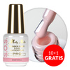 10+1gratis Baza kauczukowa elastyczne paznokcie do ozdób S.O.S. Antidotum Pro Salon Molly Nails Babydoll 15g