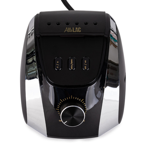 12sztuk Frezarka do manicure i pedicure 68W AlleLac czarna black M13 35 000 obrotów