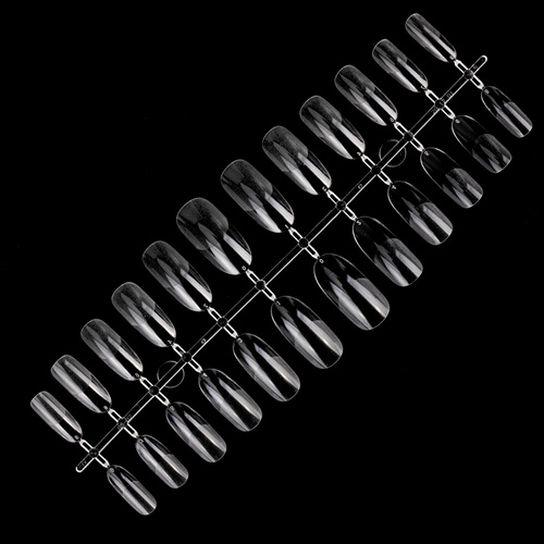 Tipsy do szybkiego przedłużania paznokci Flexi Tips AlleLac oval 240 szt