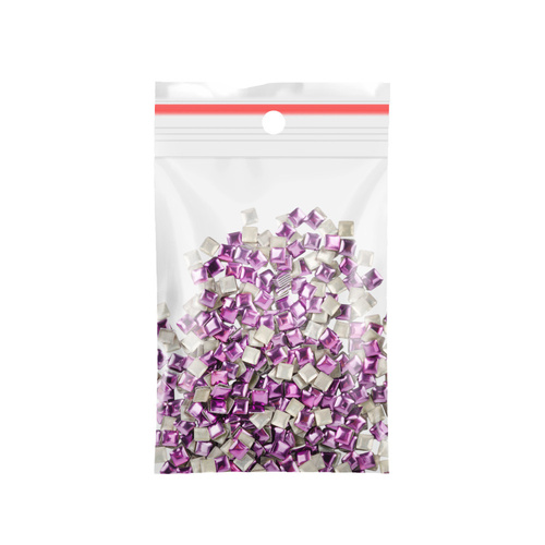 ShinePins gładkie ćwieki błyskotki ozdoby do paznokci kwadratowe large NTN Premium Nr 8 5g