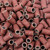 Kapturki do manicure i pedicure mandrele nakładki ścierne cylinder 6mm gradacja 150 brązowe 1000 szt.