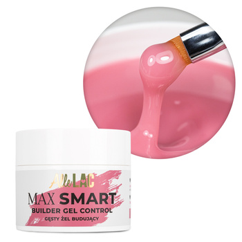 Żel budujący gęsty AlleLac Max Smart Builder Gel Control Deep Rose 45g