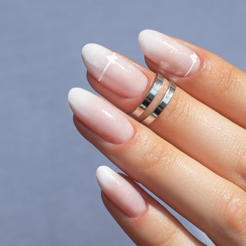 Lakier hybrydowy Molly Nails Madame French Mademoiselle 8g Nr 425