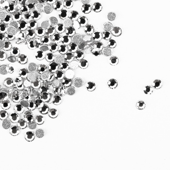 Cyrkonie do paznokci szklane SS3 Crystal ok.50 szt.