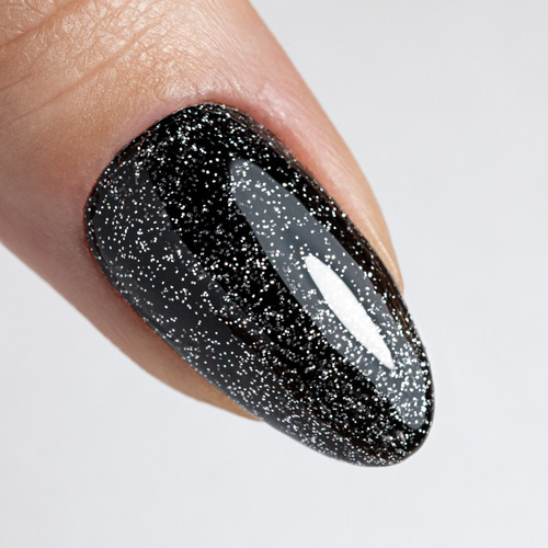 Top Quick Finish Gel Diamond no wipe bez przemywania NTN Premium Silver 7g