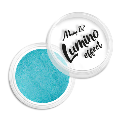 Pyłek do paznokci świecący w ciemności MollyLac Lumino Effect Nr 8